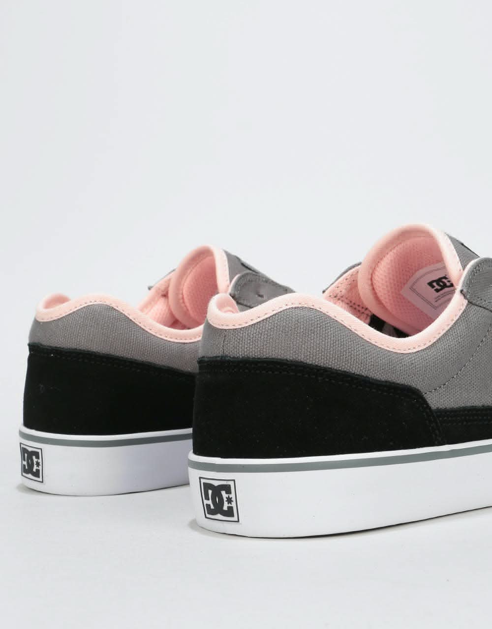 DC Tonik Skate Shoes - Grey/Pink