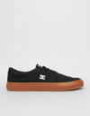 DC Trase TX Skate Shoes - Black/Gum