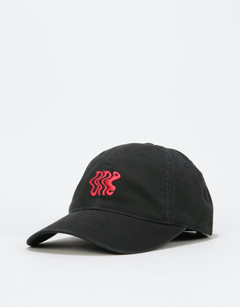 Route One Distorted Cap - Black