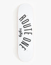 Route One Arch Logo 'OG Shape' Skateboard Deck - 8.125"