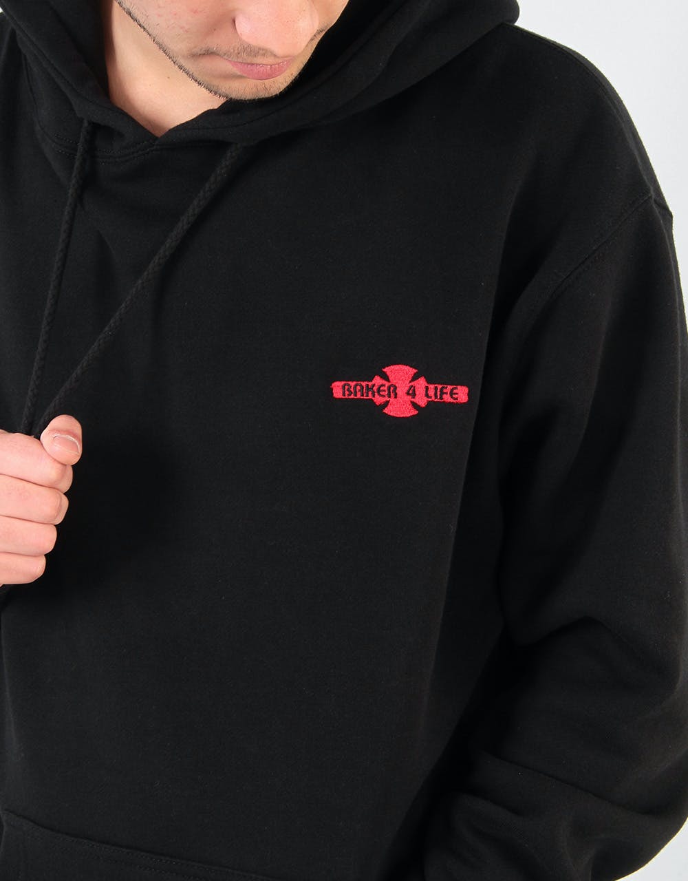 Independent x Baker 4 Life Pullover Hoodie - Black