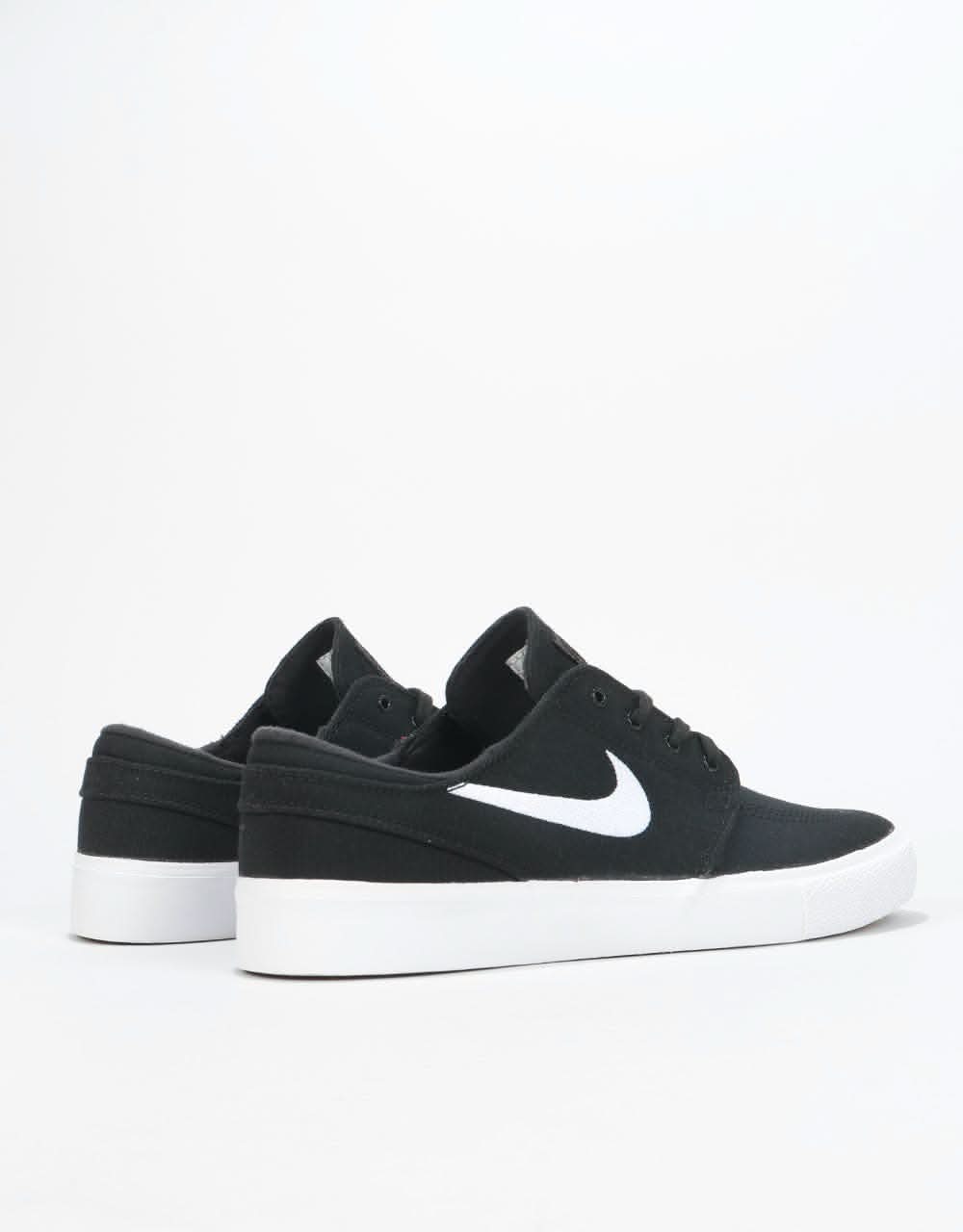 Sb janoski black and white canvas skate shoes Clearance