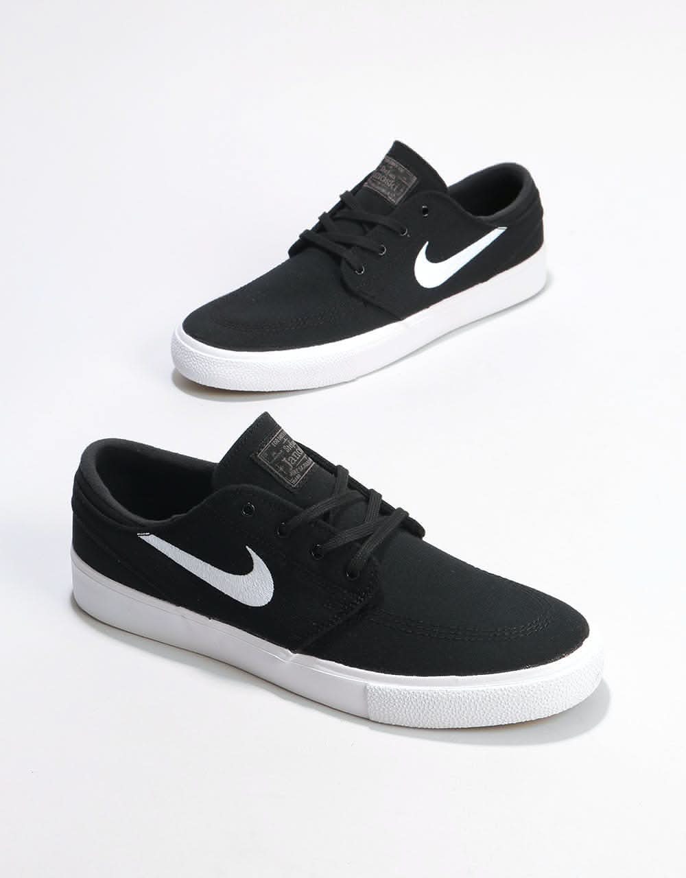Nike janoski black and white canvas Clearance