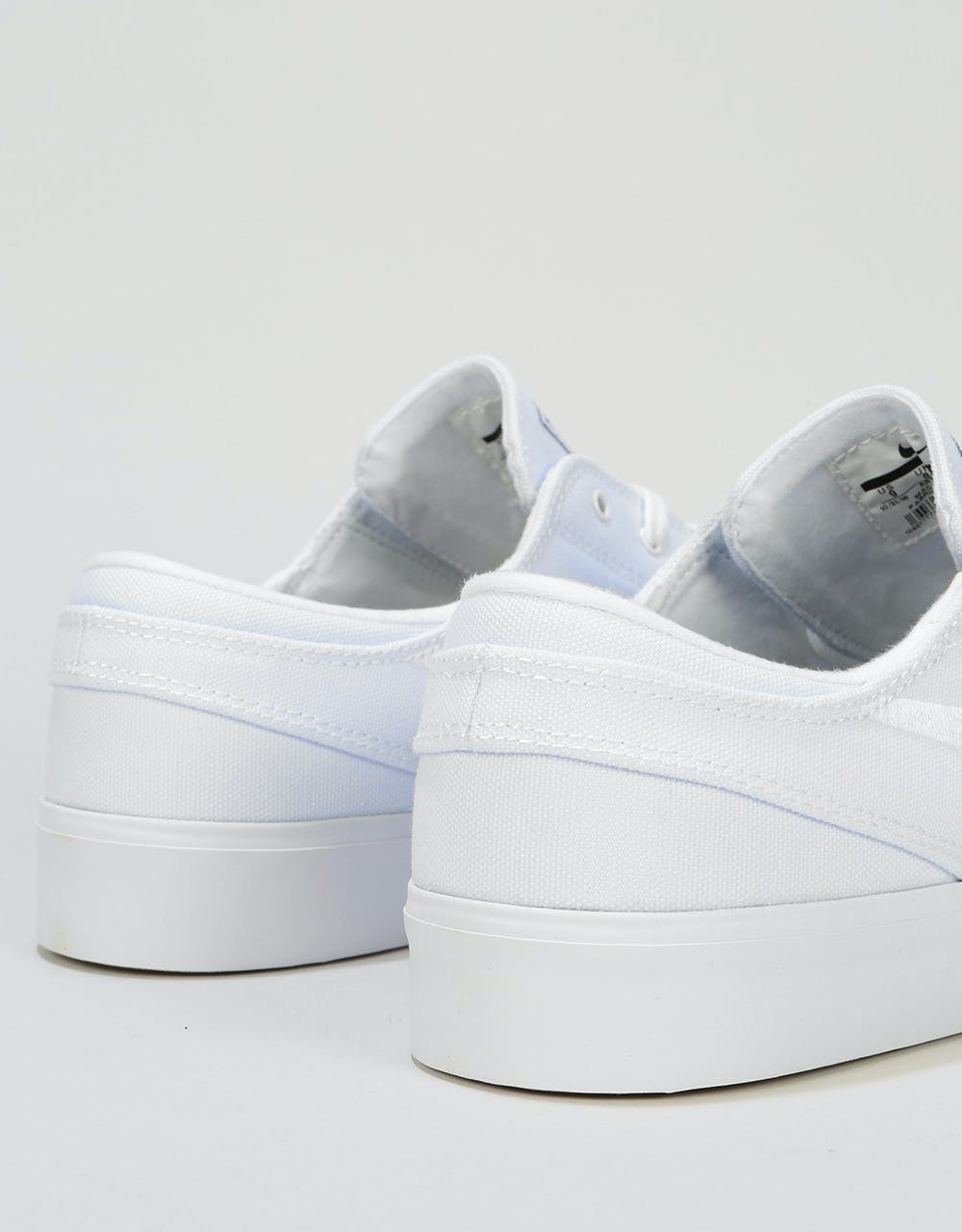 Nike SB Zoom Janoski RM Canvas Skate Shoes - White/White-Gum
