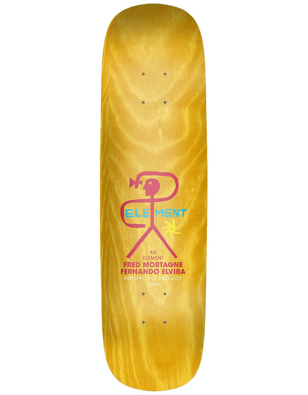 Element Freditano Twin Tail Skateboard Deck - 8.375"