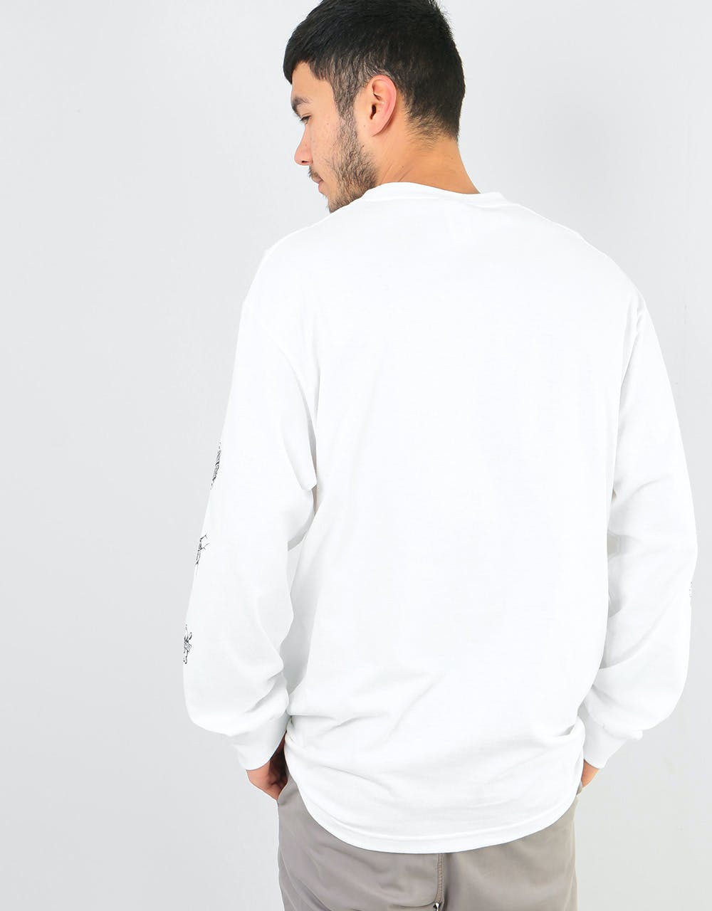 Santa Cruz x TMNT Mutagen L/S T-Shirt - White