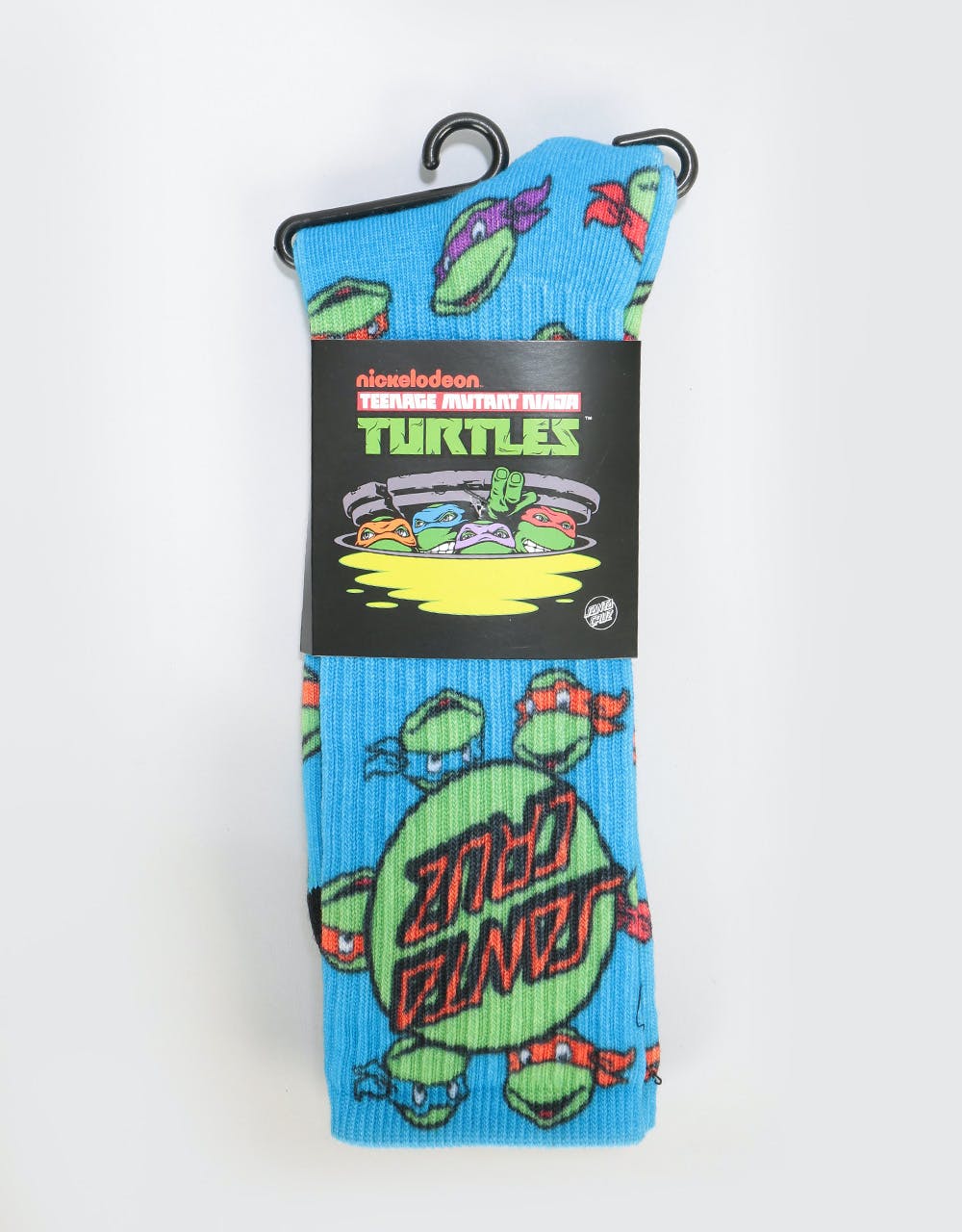 Santa Cruz x TMNT Ninja Turtles Socks - Blue