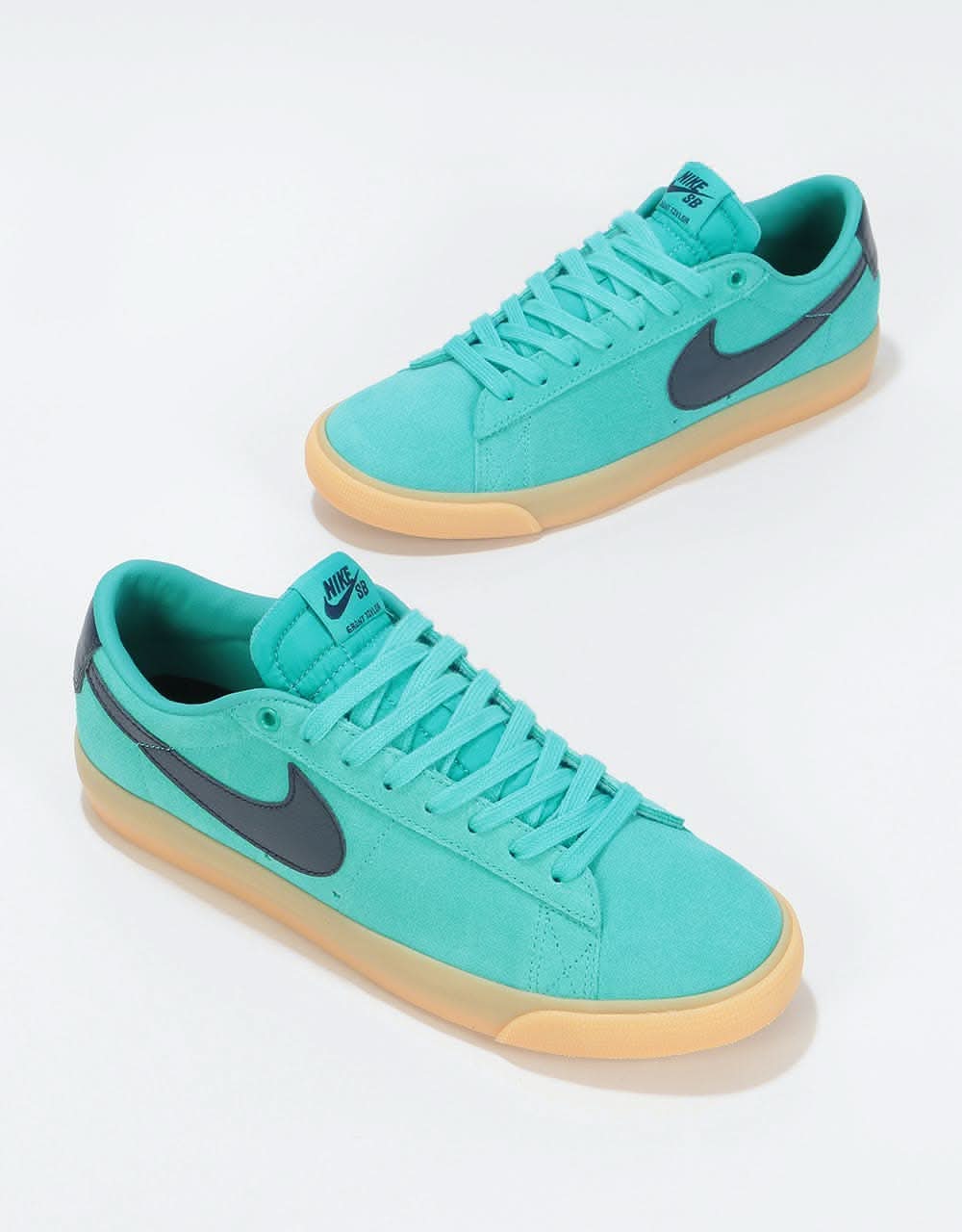 Nike SB Blazer Low GT Skate Shoes - Cabana/Obsidian