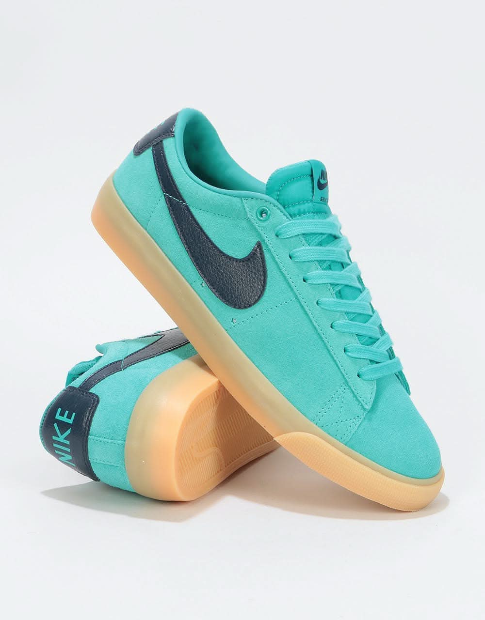 Nike SB Blazer Low GT Skate Shoes - Cabana/Obsidian