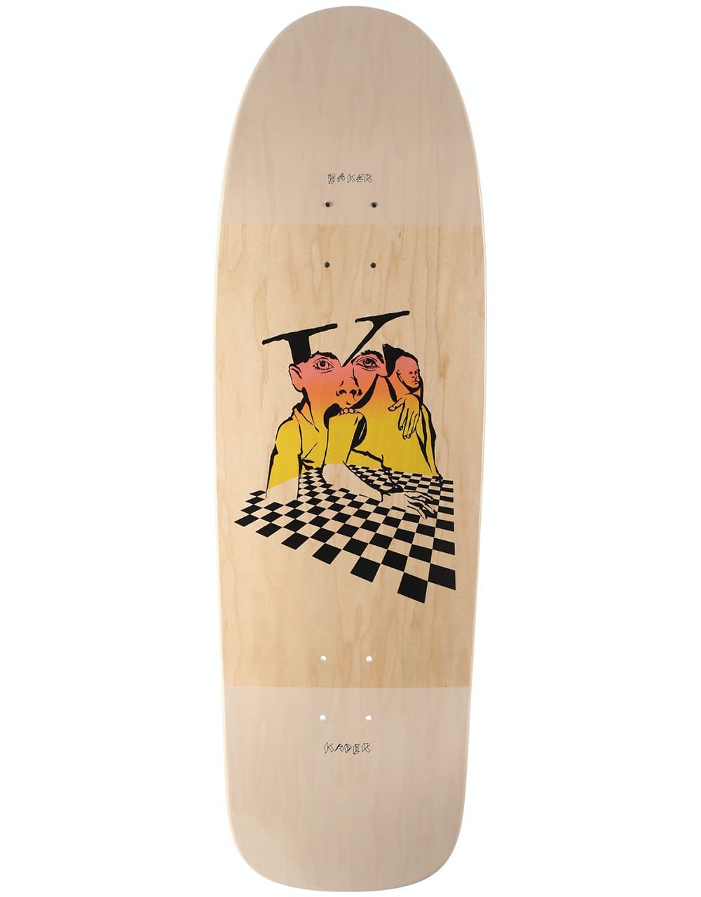 Baker Kader Mind Bends Skateboard Deck - 9.6"