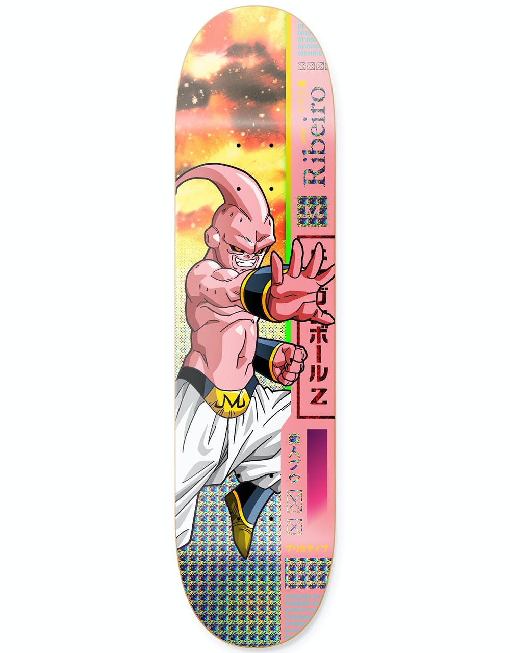 Primitive x Dragon Ball Z Ribeiro Buu Skateboard Deck - 8"