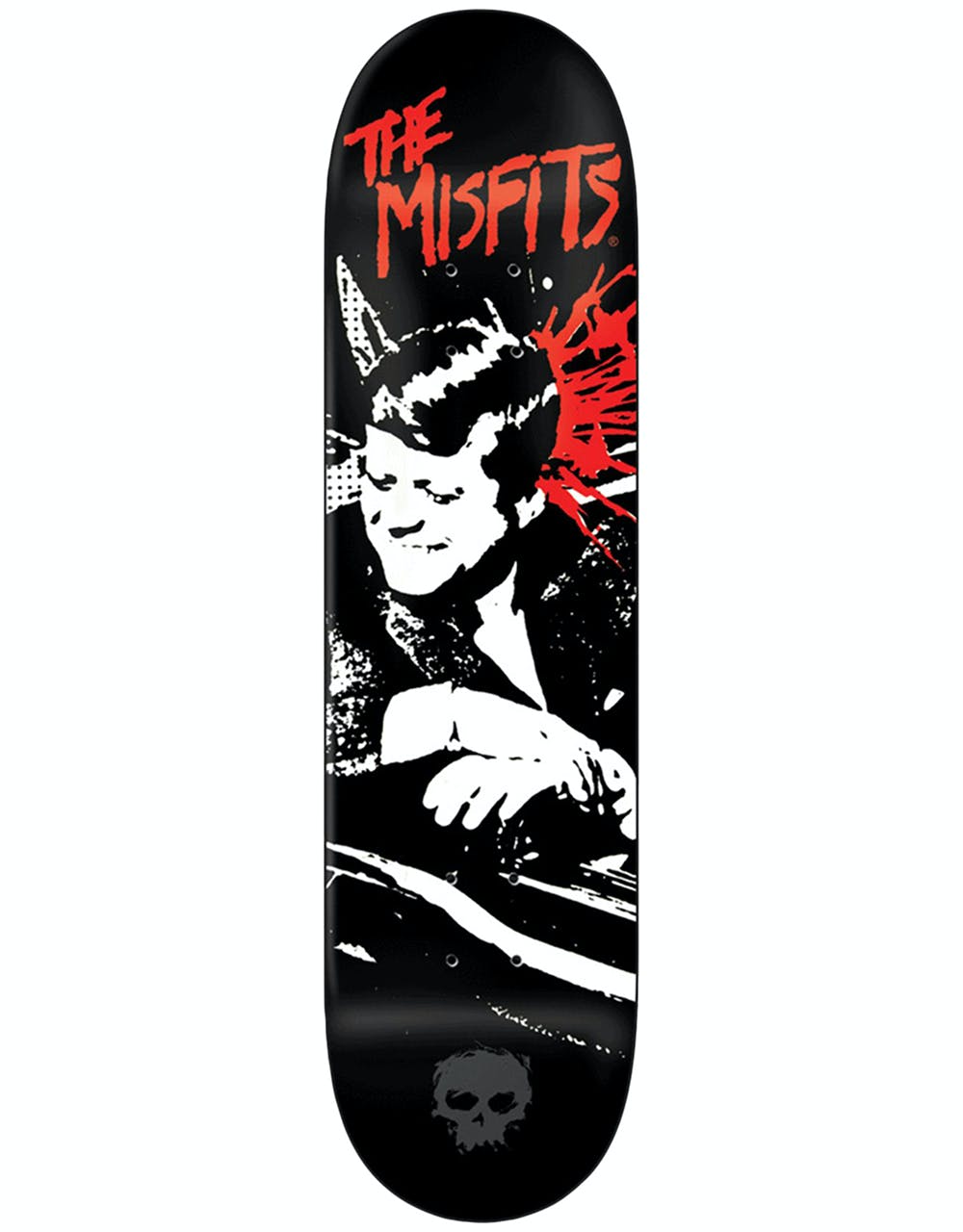 Zero x Misfits Bullet Skateboard Deck - 8"