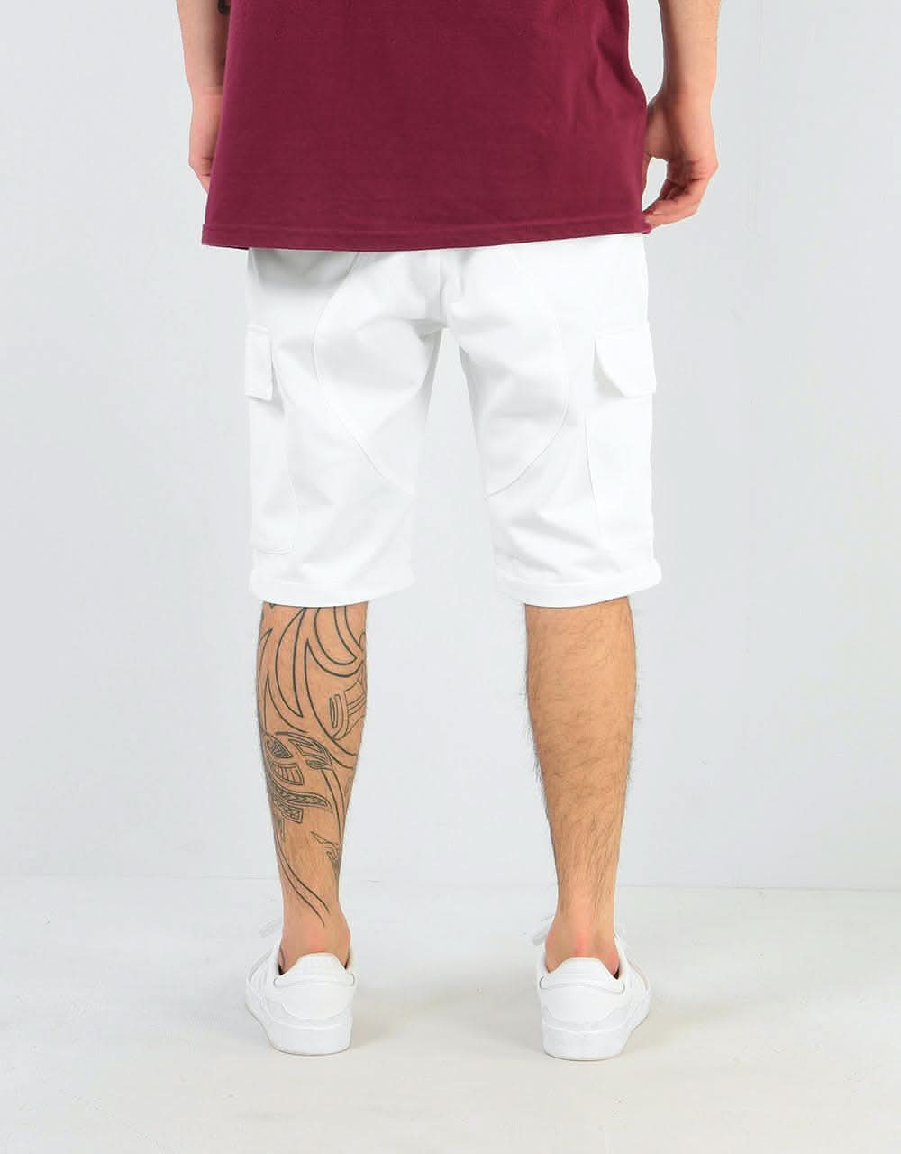 Adidas TJ Cargo Pants - White/Collegiate Green