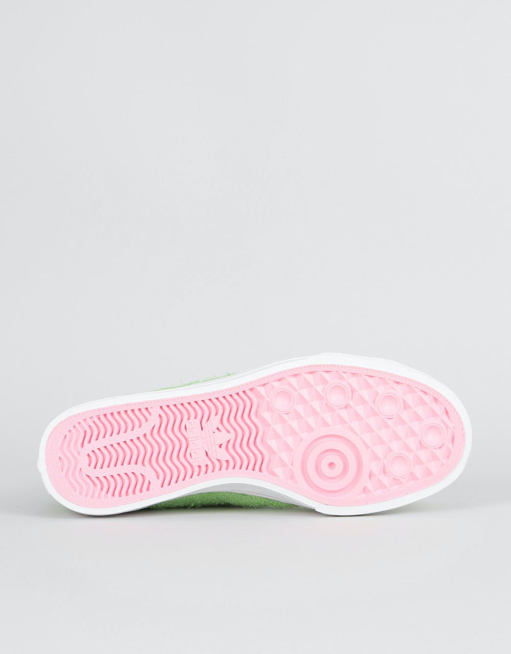 Adidas x Na-Kel Nizza Hi RFS Skate Shoes - Spring Green/White/Pink