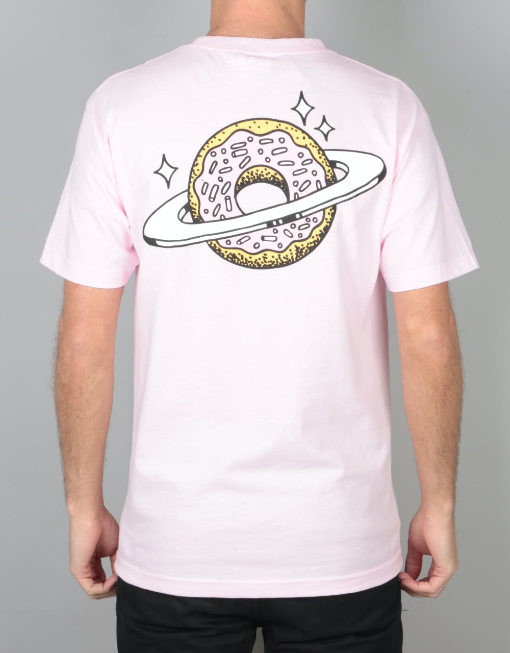 Skateboard Café Planet Donut T-Shirt - Pink