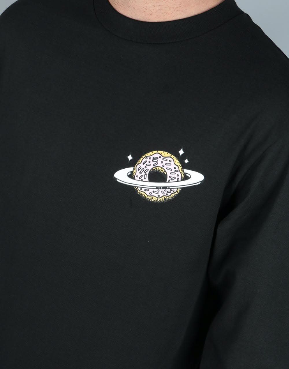 Skateboard Café Planet Donut L/S T-Shirt - Black