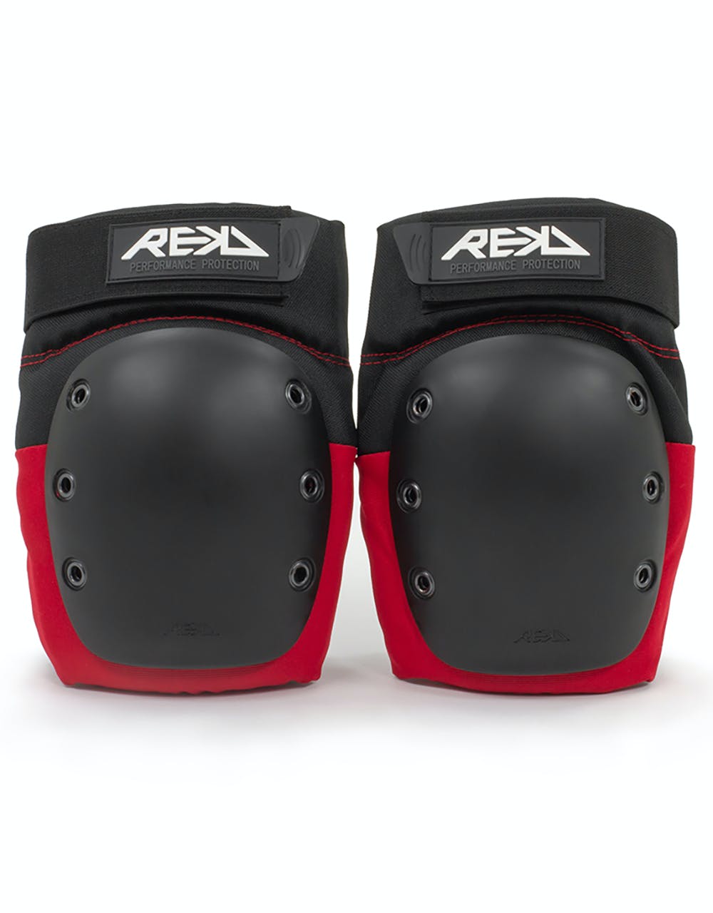 REKD Ramp Knee Pads  - Black/Red