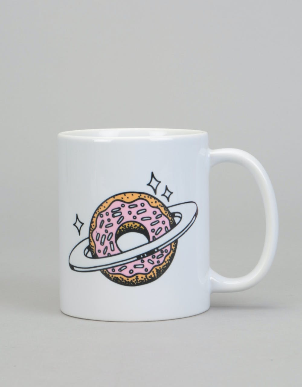 Skateboard Café Donut Planet Mug