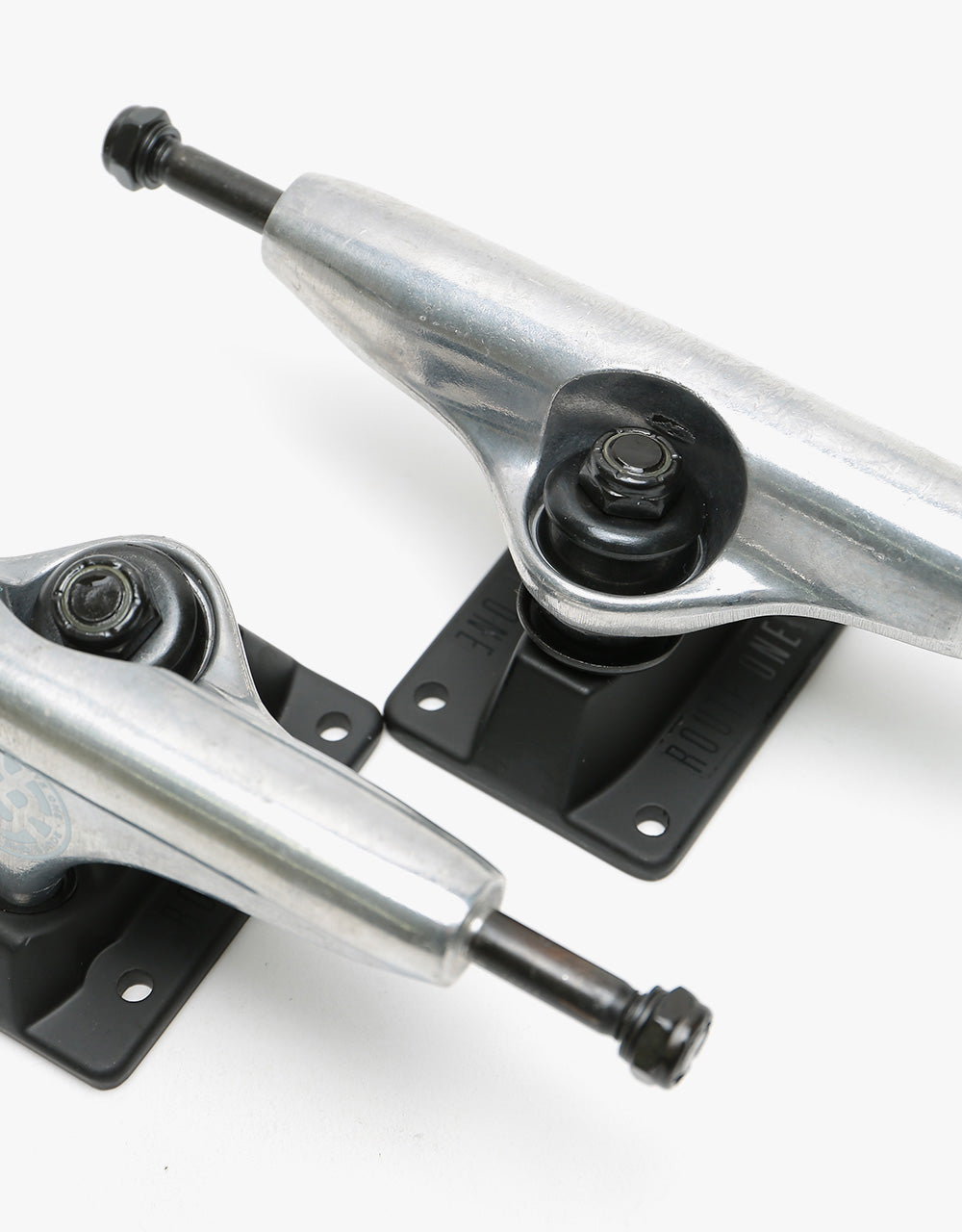 Route One Stamp Logo 5.0 Low Skateboard Trucks (Pair)