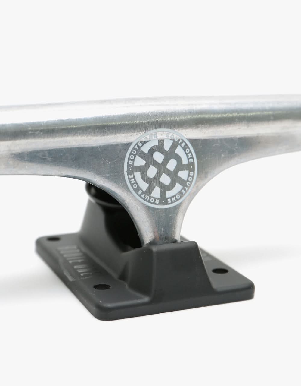 Route One Stamp Logo 5.0 Low Skateboard Trucks (Pair)