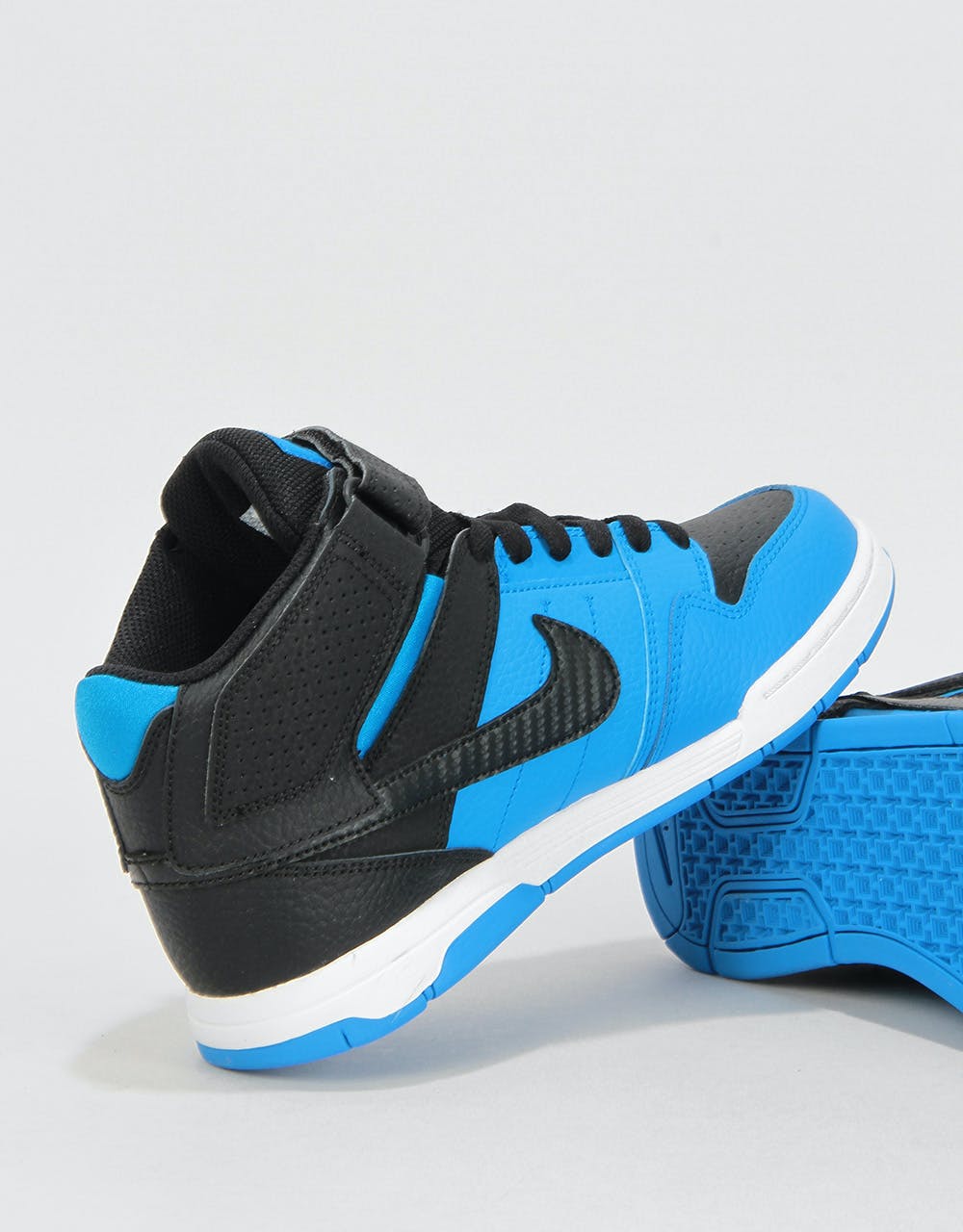 Nike SB Mogan Mid 2 Kids Skate Shoes - Photo Blue/Black/White