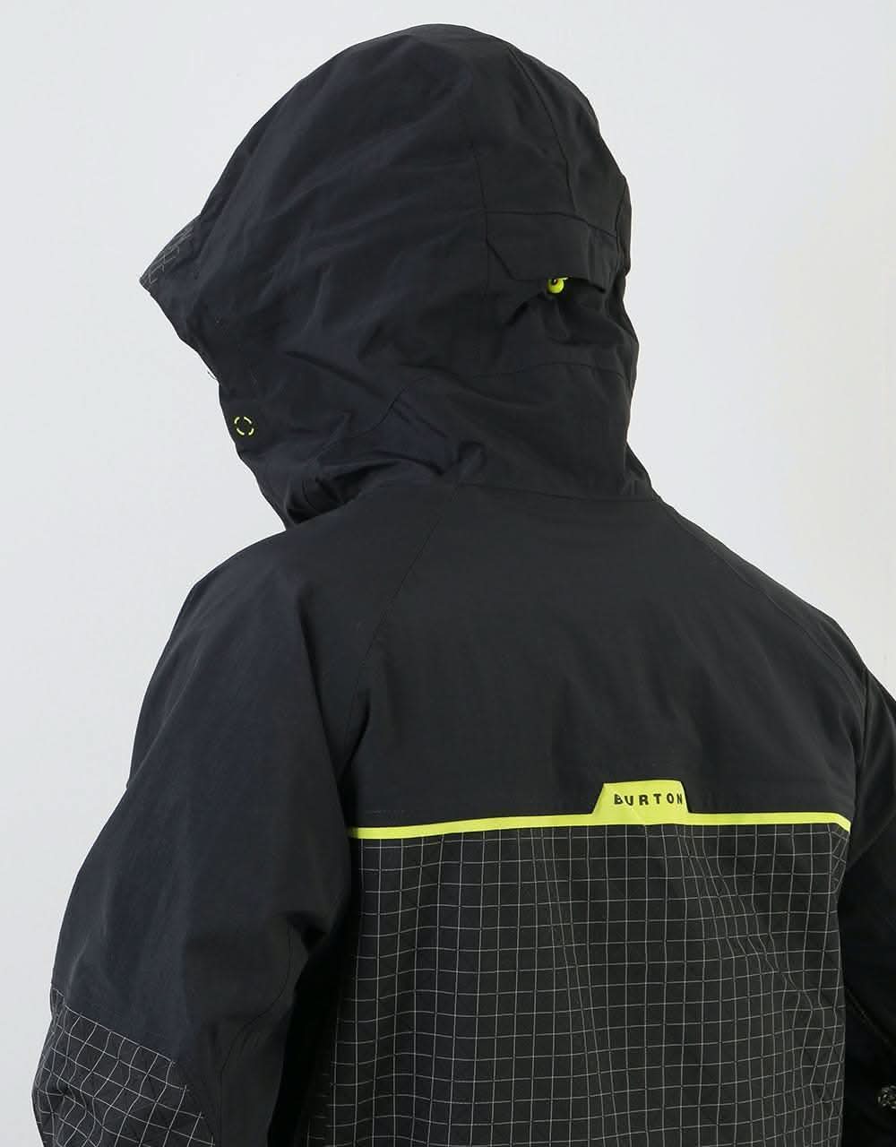 Burton Frostner Anorak 2020 Snowboard Jacket - True Black/TB Ripstop