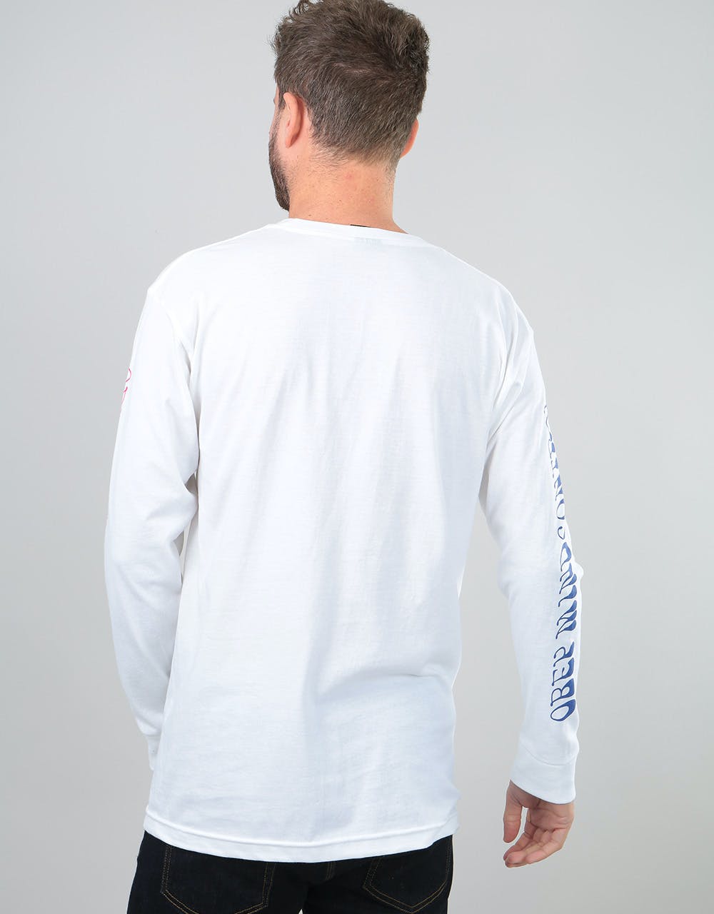 Obey Mindful L/S T-Shirt - White