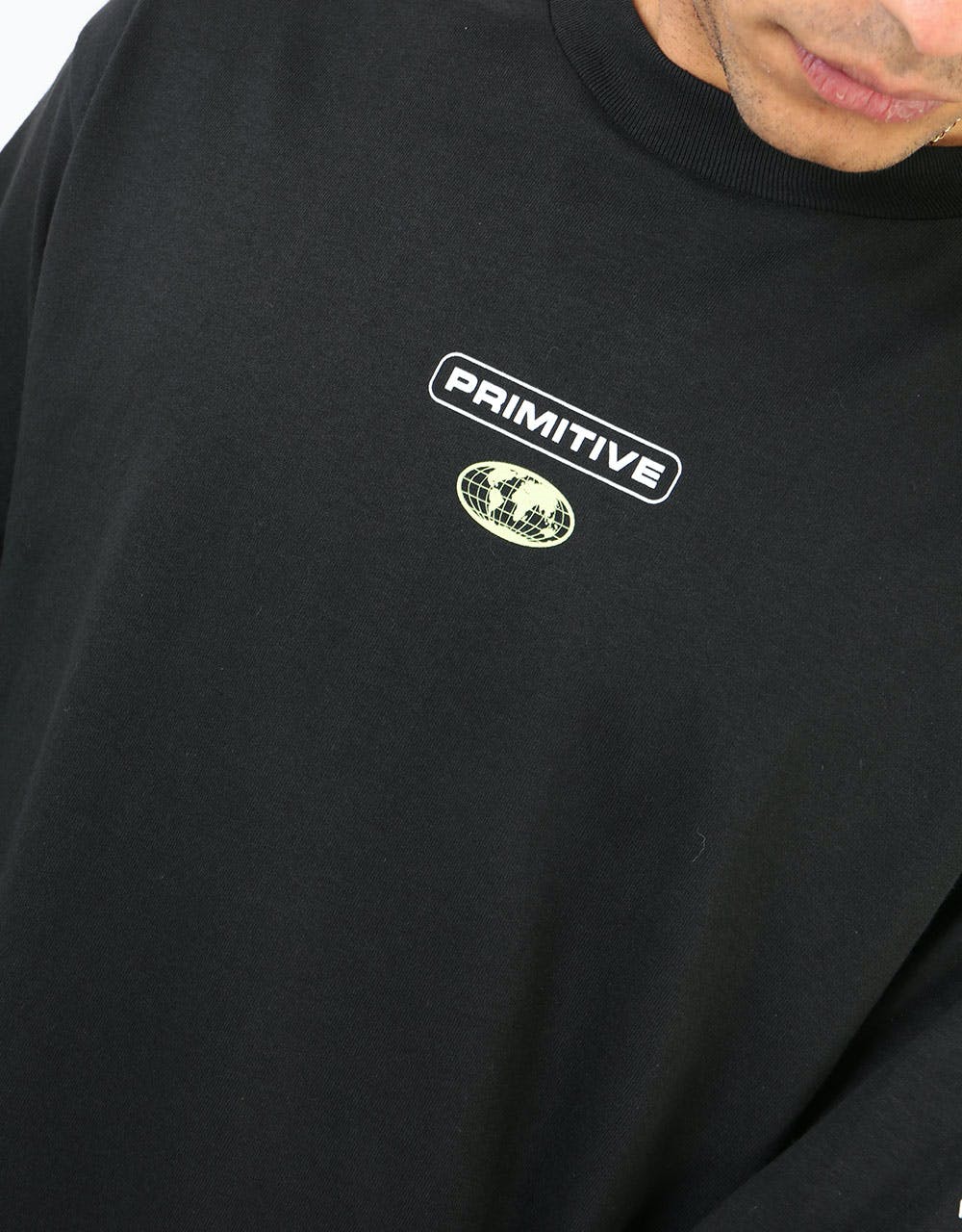 Primitive Horizon L/S T-Shirt - Black