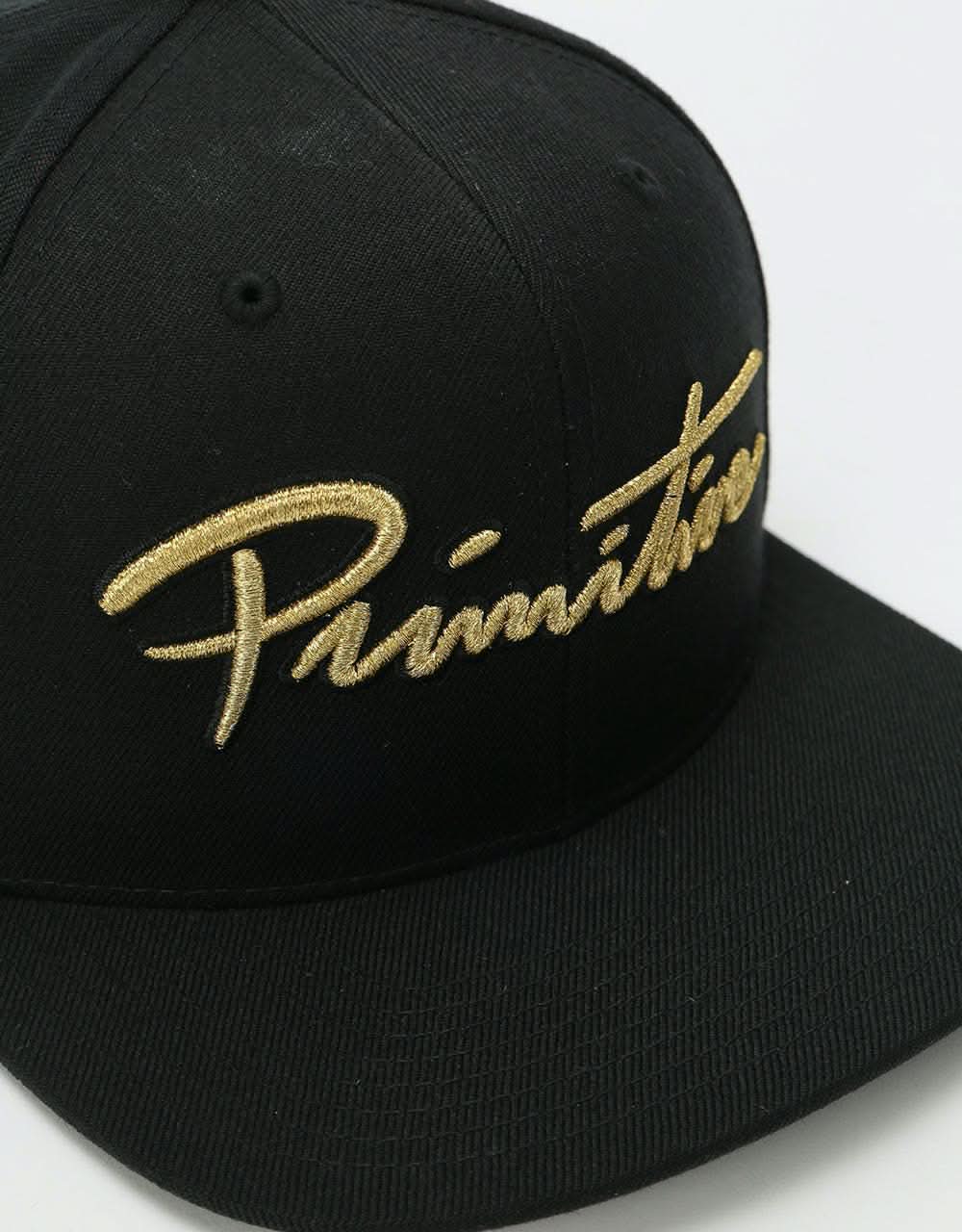 Primitive Neuvo Script Snapback Cap - Black