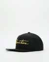 Primitive Neuvo Script Snapback Cap - Black