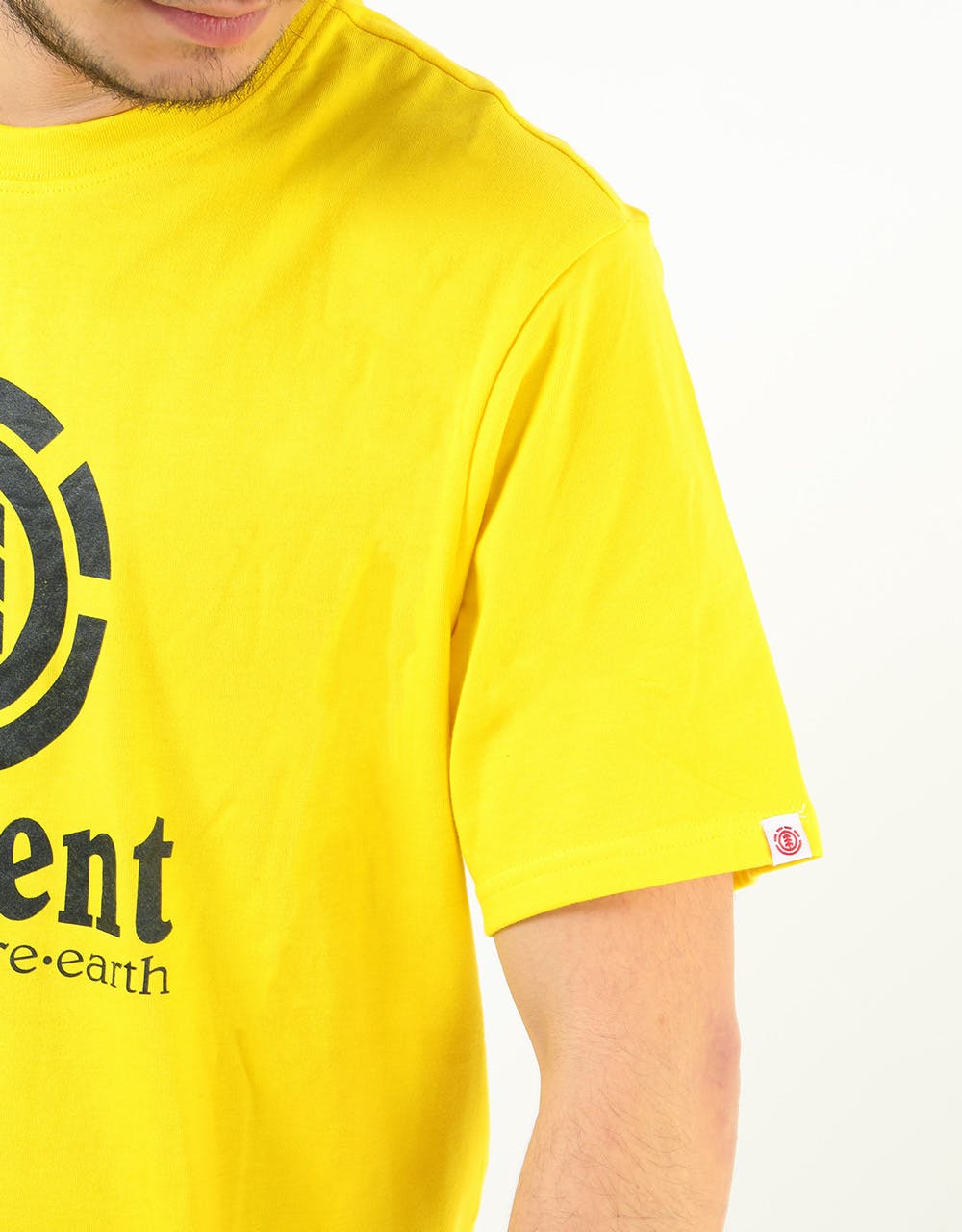 Element Vertical T-Shirt - Bright Yellow