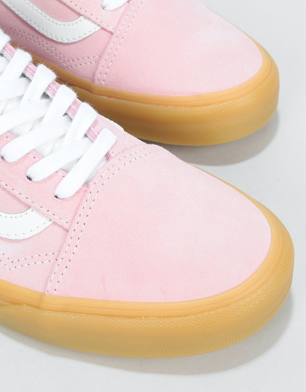 Vans Old Skool Skate Shoes - (Double Light Gum) Chalk Pink