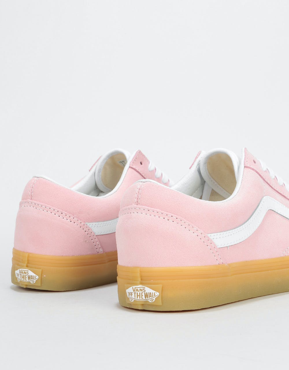 Vans Old Skool Skate Shoes - (Double Light Gum) Chalk Pink