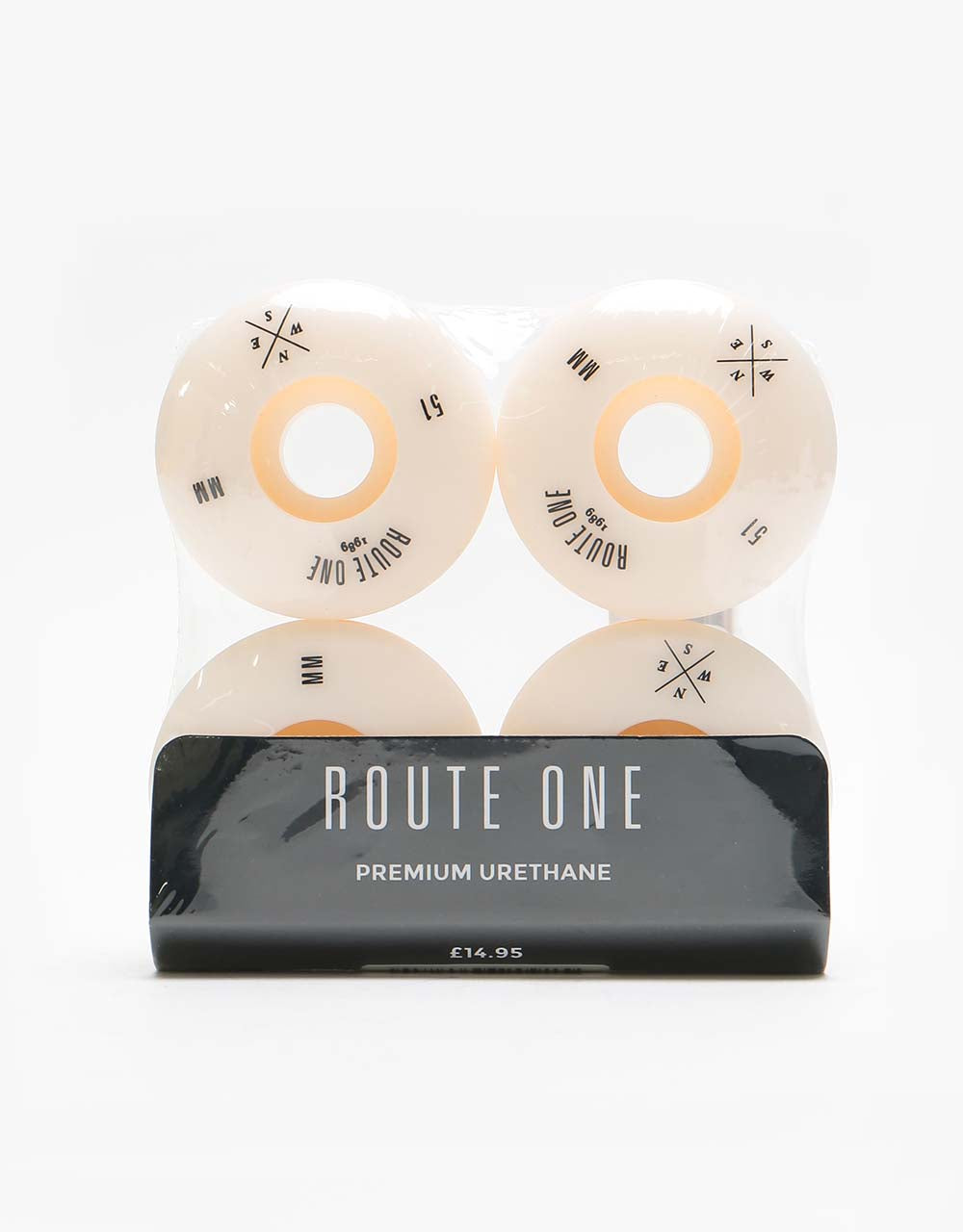 Route One Four Corners Skateboard Wheel - 51mm