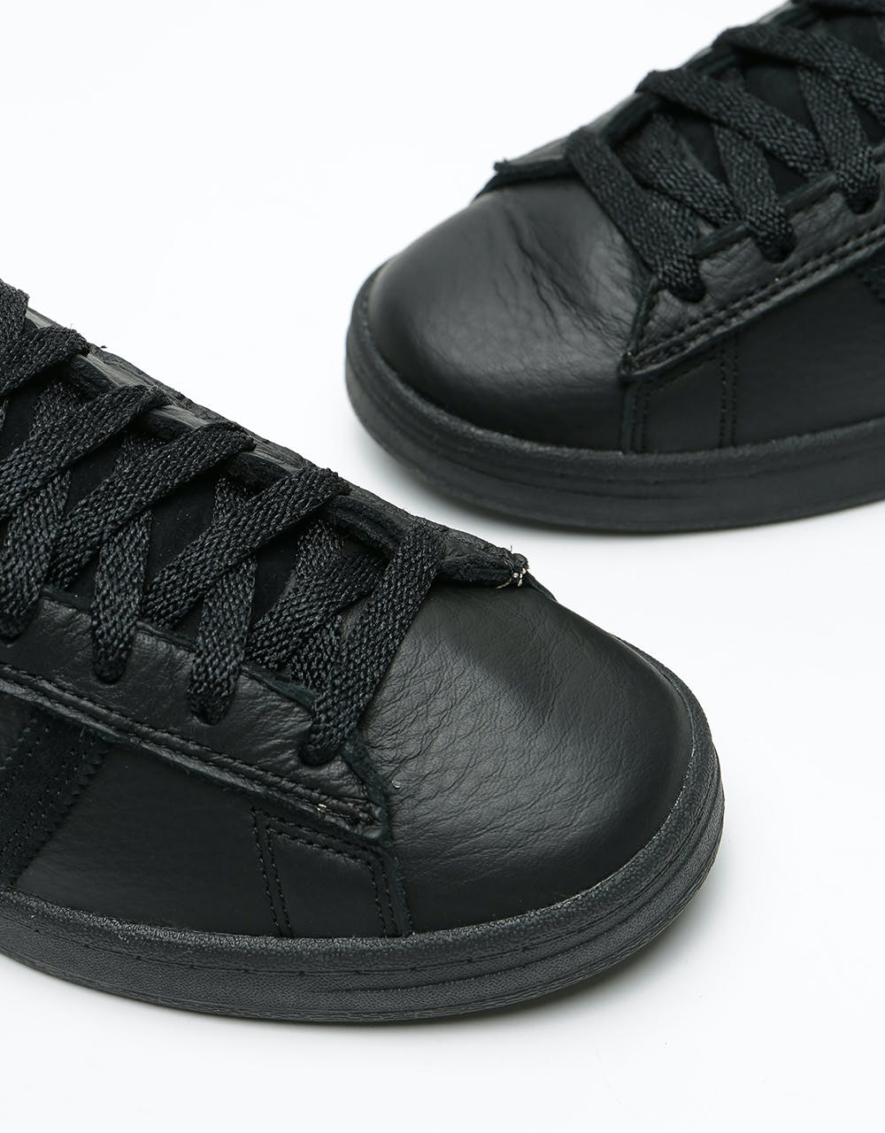 Adidas x Silas Campus ADV Skate Shoes - Core Black/Core Black
