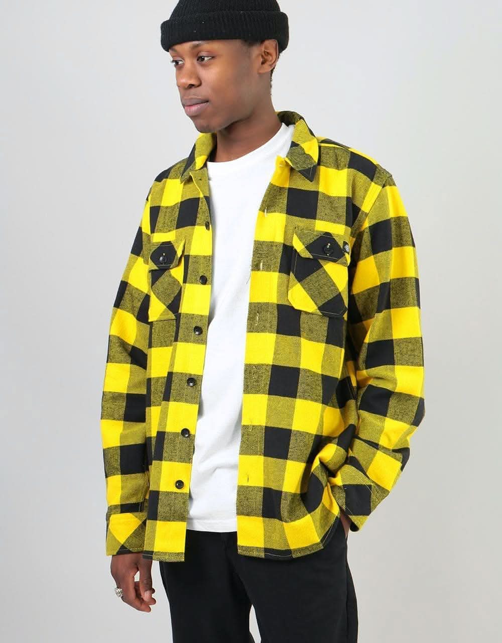 Dickies Sacramento L/S Shirt - Yellow