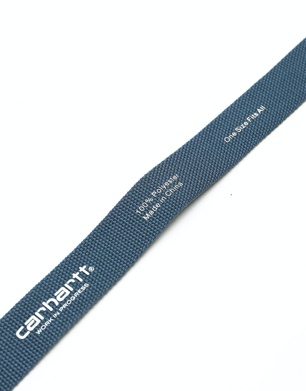 Carhartt WIP Clip Chrome Web Belt - Navy