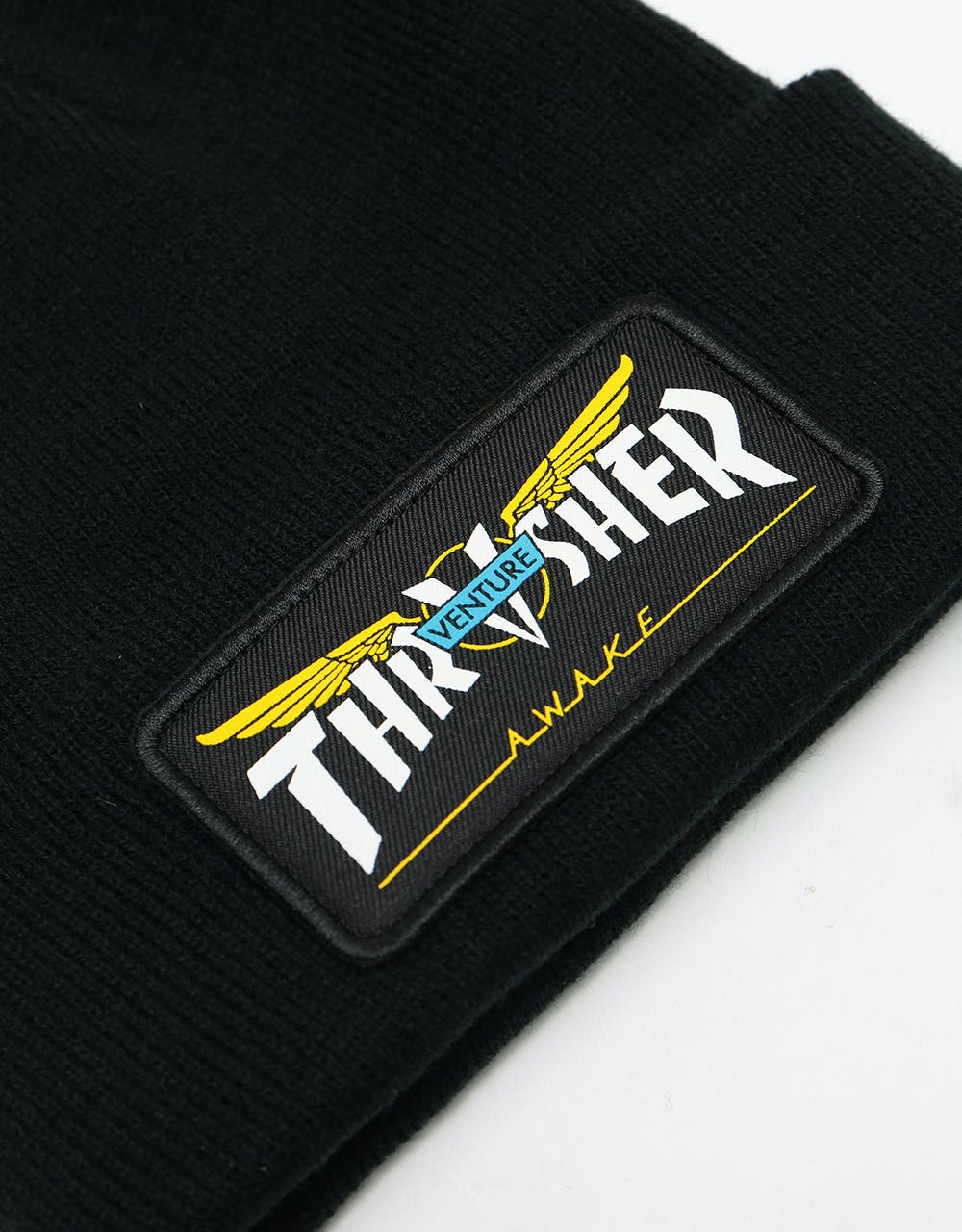 Thrasher x Venture Patch Beanie - Black