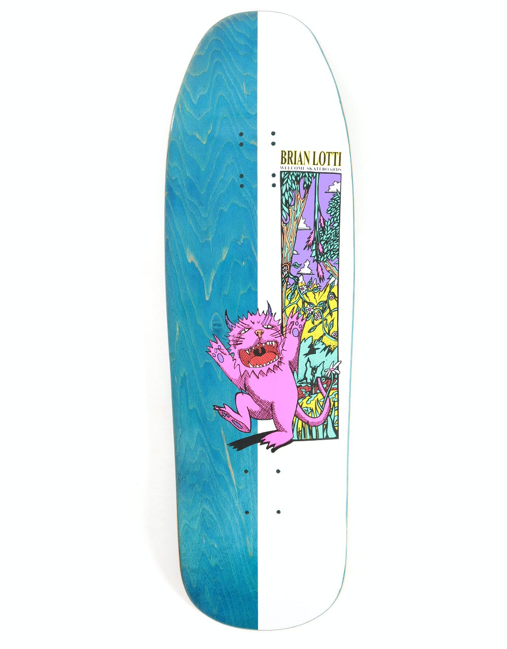 Welcome Brian Lotti Wild Thing on Gaia Skateboard Deck - 9.6"