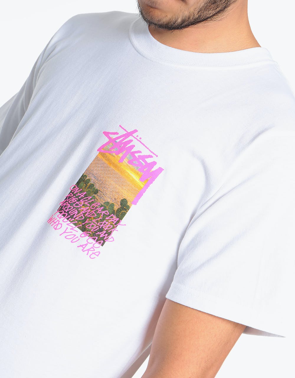 Stüssy Clear Day T-Shirt - White