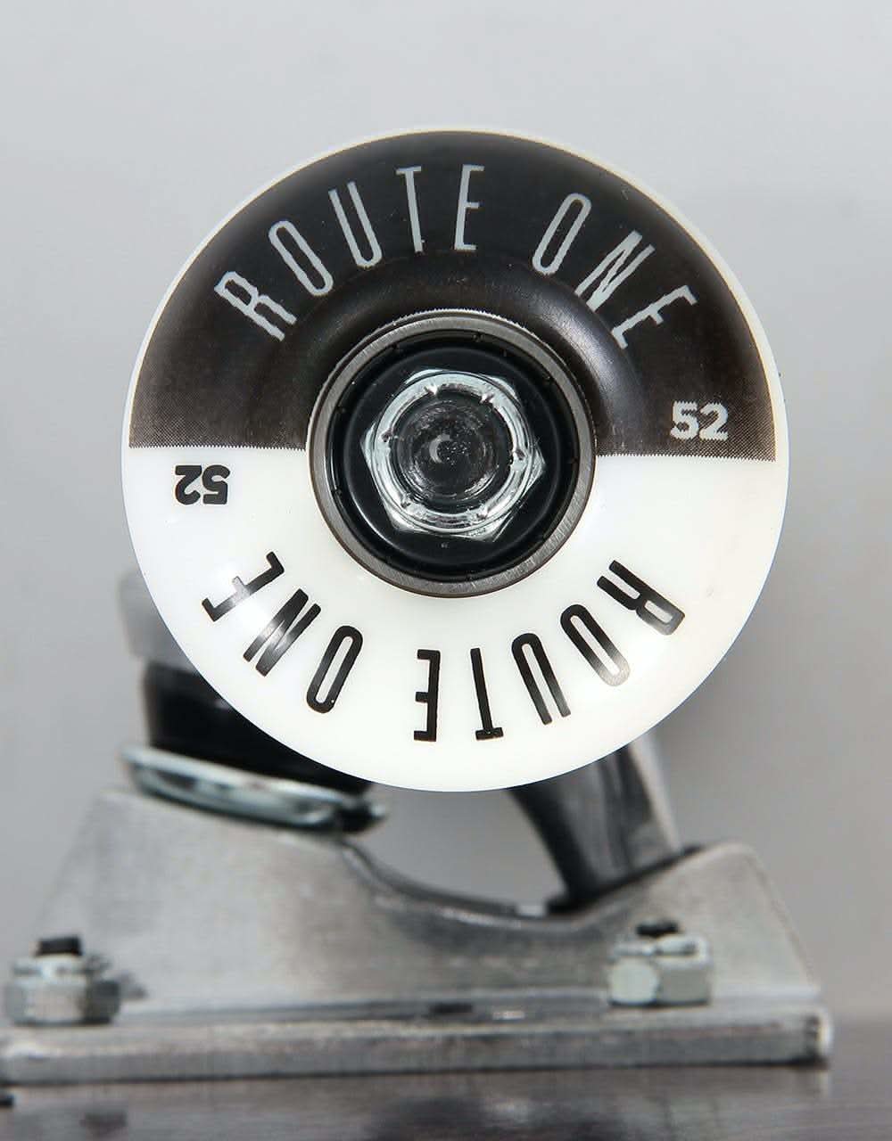 Route One Fade Logo Complete Skateboard - 7.75"