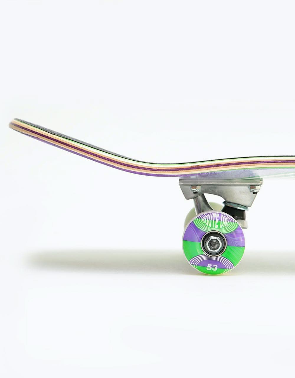 Route One Fish Eye Complete Skateboard - 8"