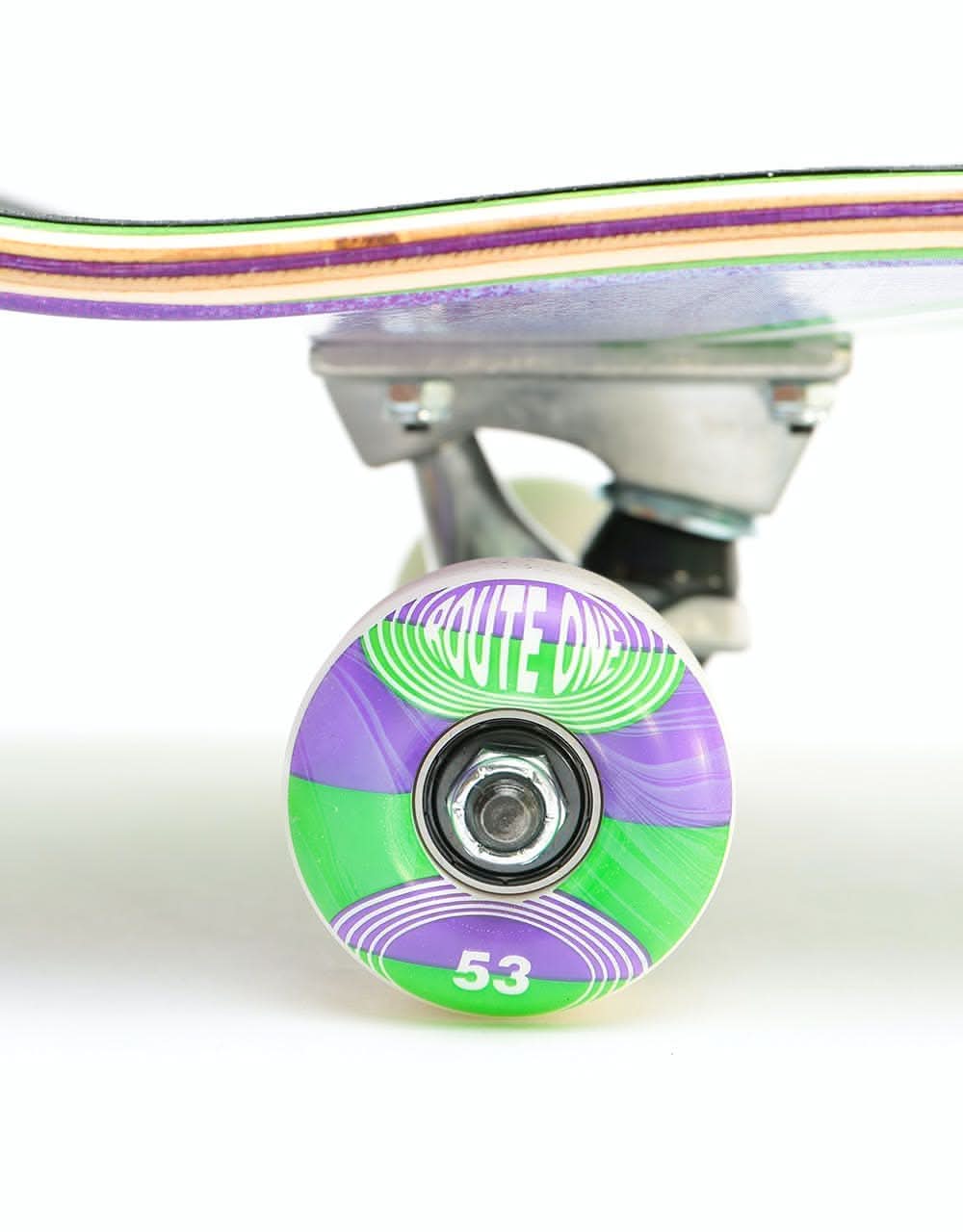 Route One Fish Eye Complete Skateboard - 8"