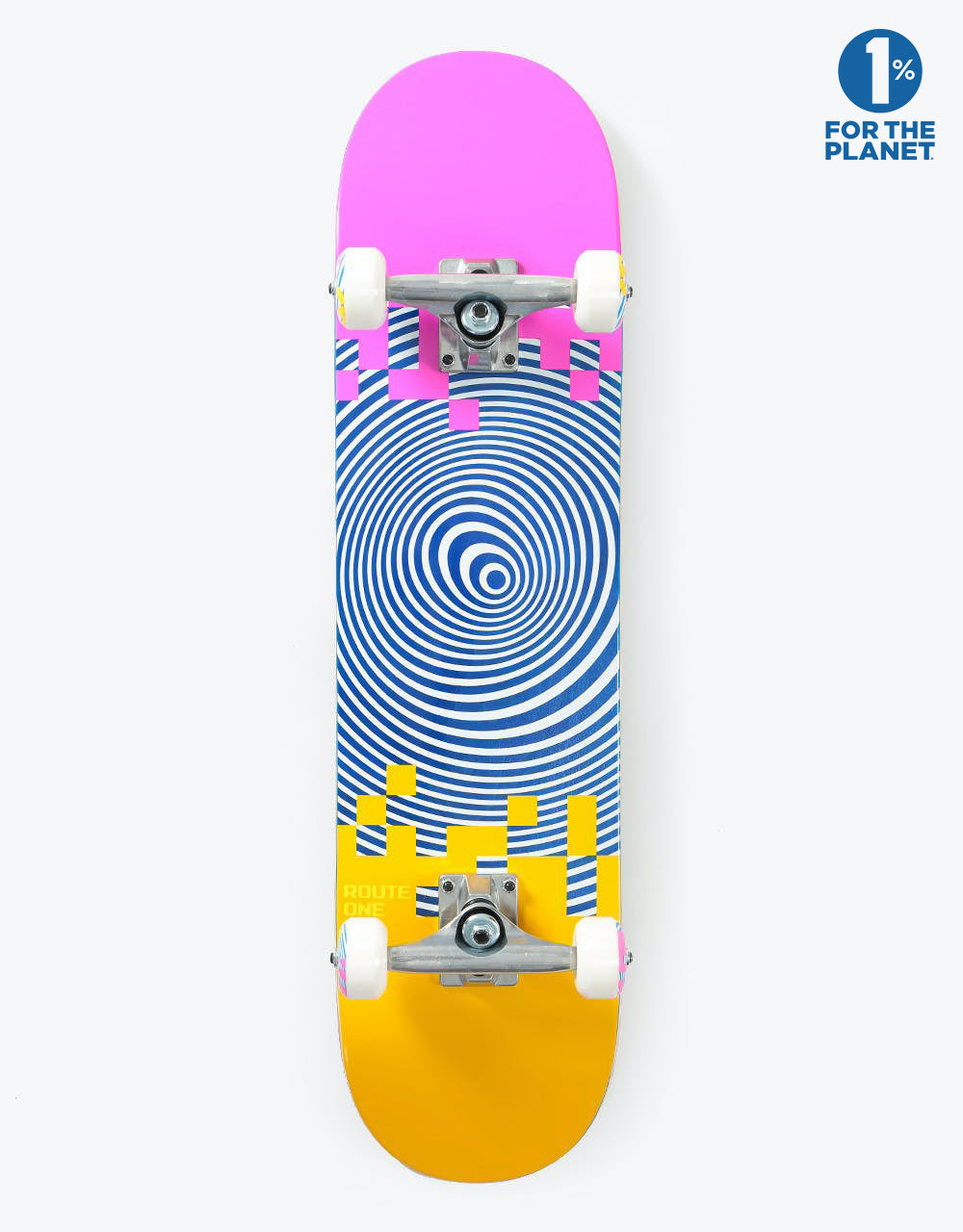 Route One Pixwirl Complete Skateboard - 7.75"