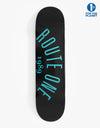 Route One Arch Logo 'OG Shape' Skateboard Deck - 9"