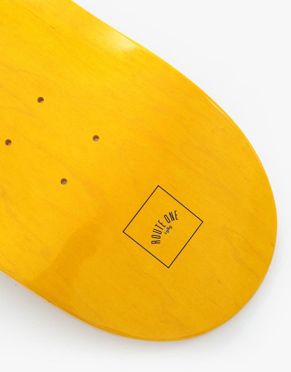 Route One Mini Logo 'OG Shape' Skateboard Deck - 8.25"