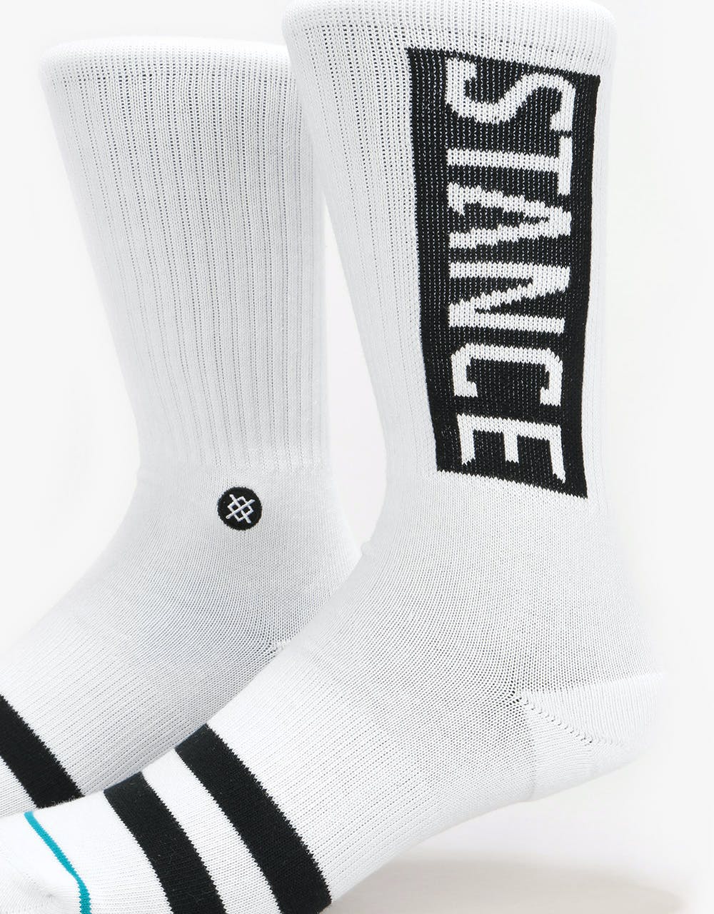 Stance OG Classic Crew Socks - White