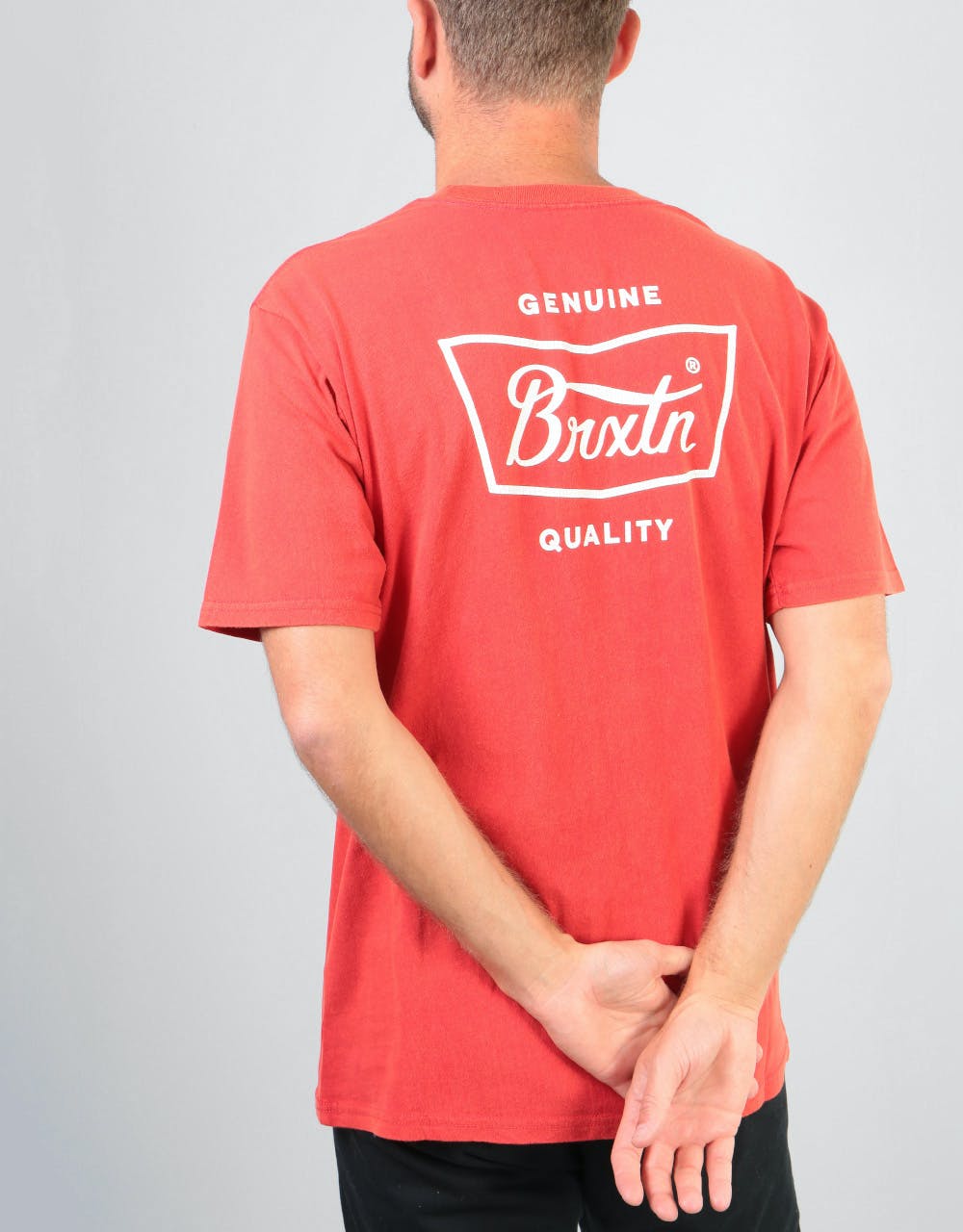 Brixton Stith T-Shirt - Cayenne