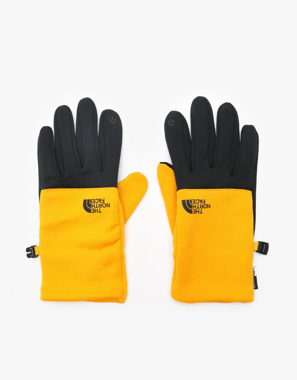 The North Face Etip Recycled Gloves - Summit Gold/TNF Black