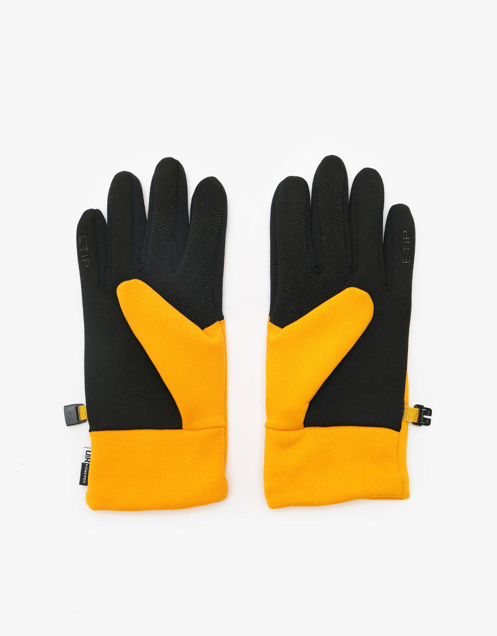 The North Face Etip Recycled Gloves - Summit Gold/TNF Black